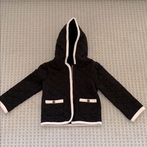 BabyGap quilted zip up jacket size 4